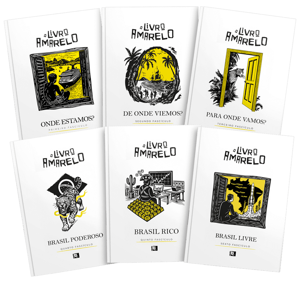 Os 6 fascículos do Livro Amarelo